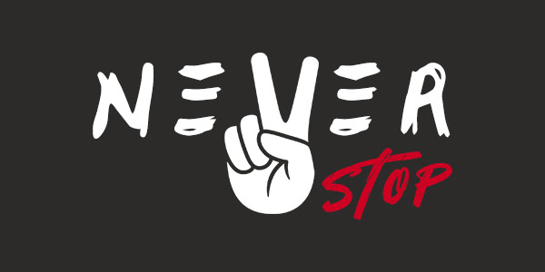 Создание логотипа Youtube-канала Never Stop
